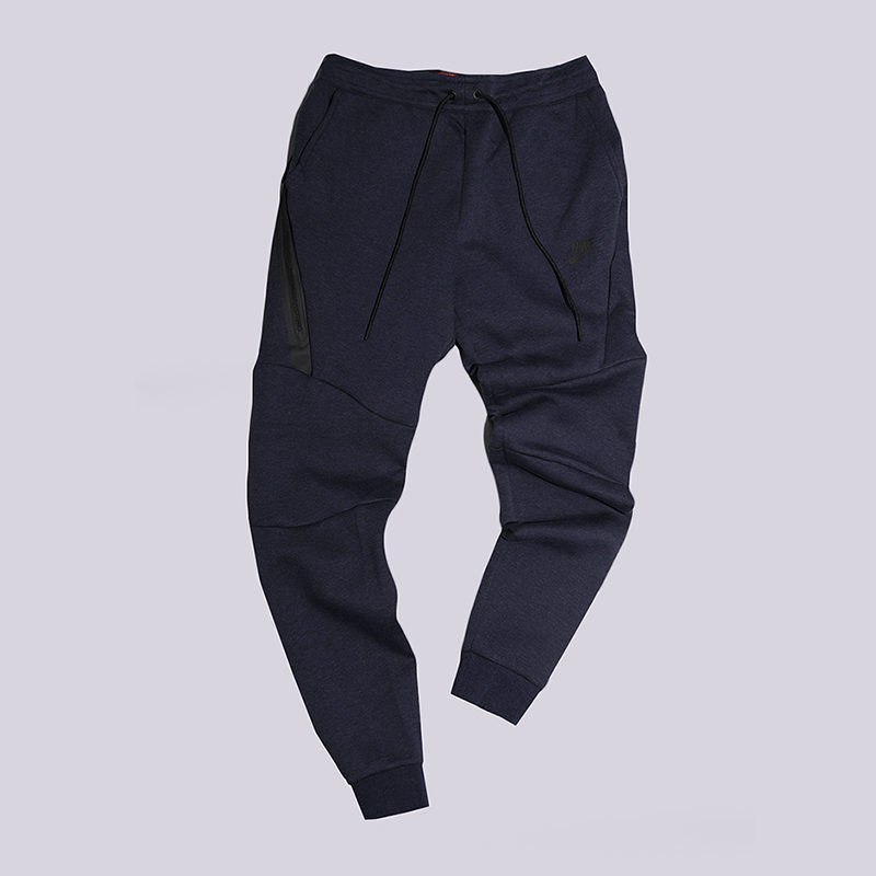 мужские синие брюки Nike Fleece Jogger 805162-473 - цена, описание, фото 1